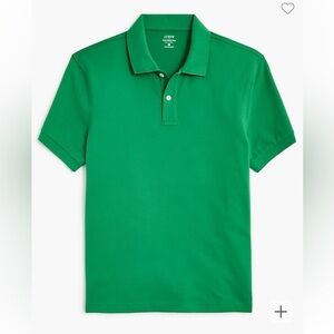 J crew monstera Flex piqué polo shirt